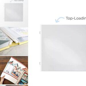 Creative Memories 12x12 Top Loading Single Pocket Pages